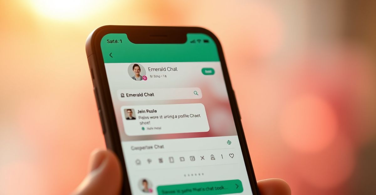 Schritt für Schritt: Profil bearbeiten auf Emerald Chat