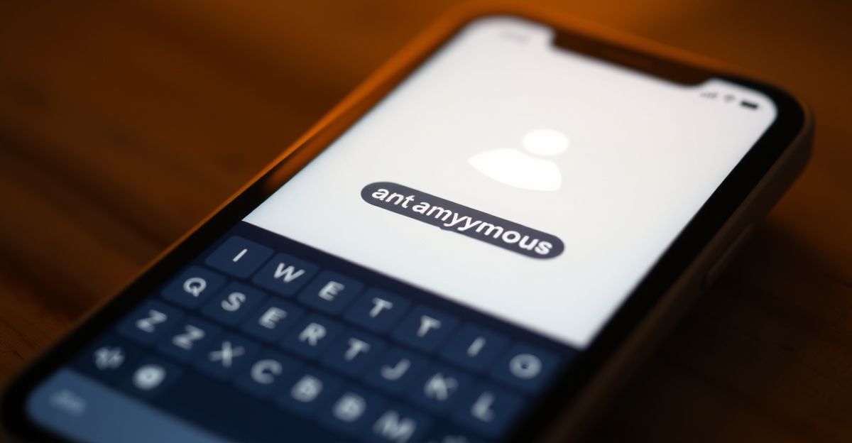 Was bedeutet anonym auf einer Chat-Plattform?