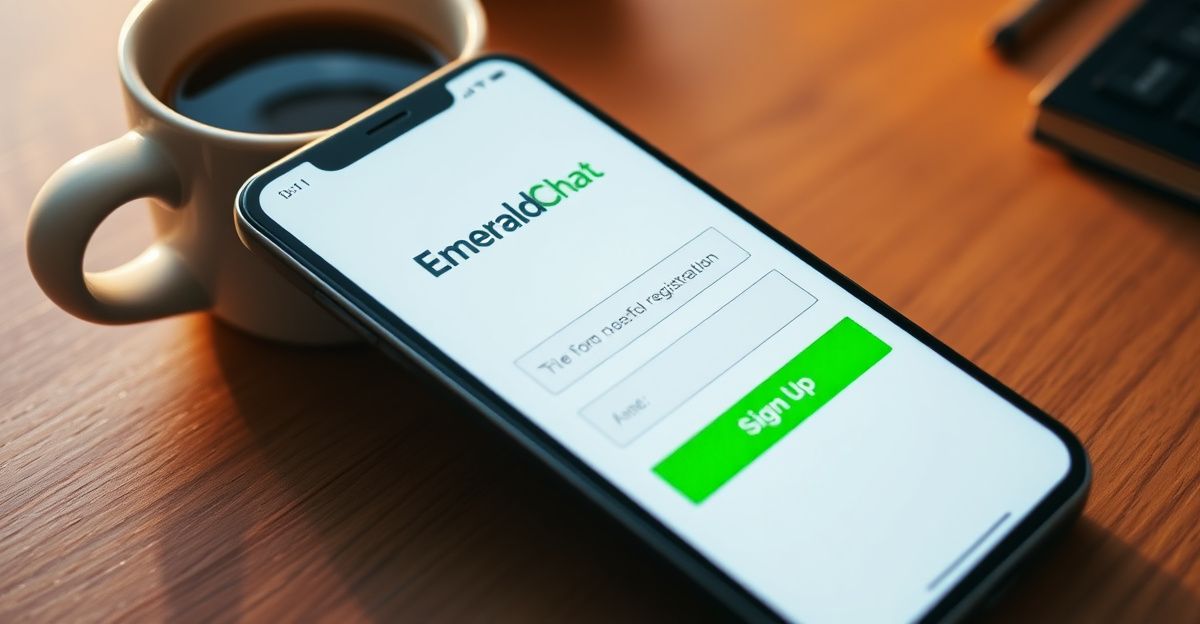 So registrierst du dich kostenlos bei Emerald Chat